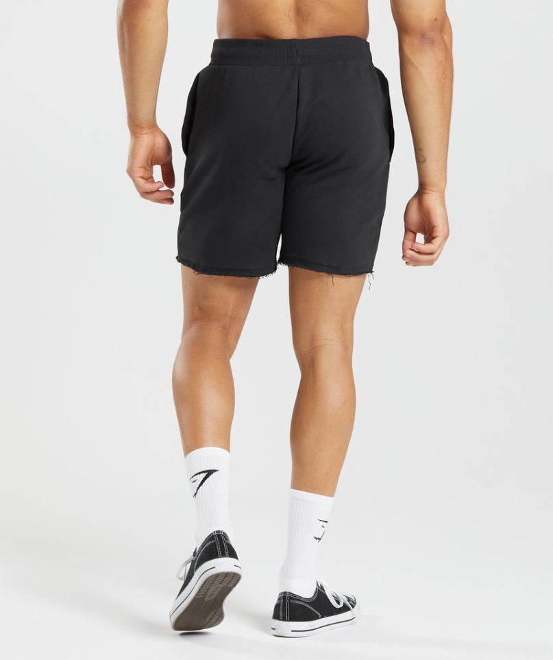 Men's Gymshark Legacy Shorts Black | CA 1A8076